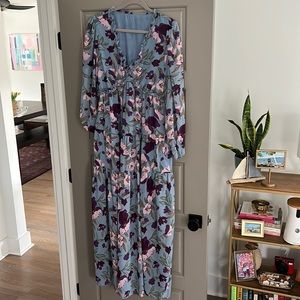 Floral maxi dress